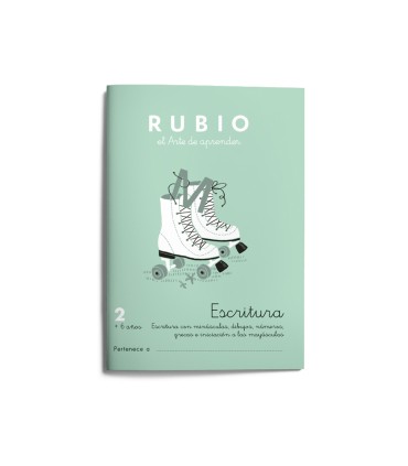 Cuaderno rubio caligrafia nº 2